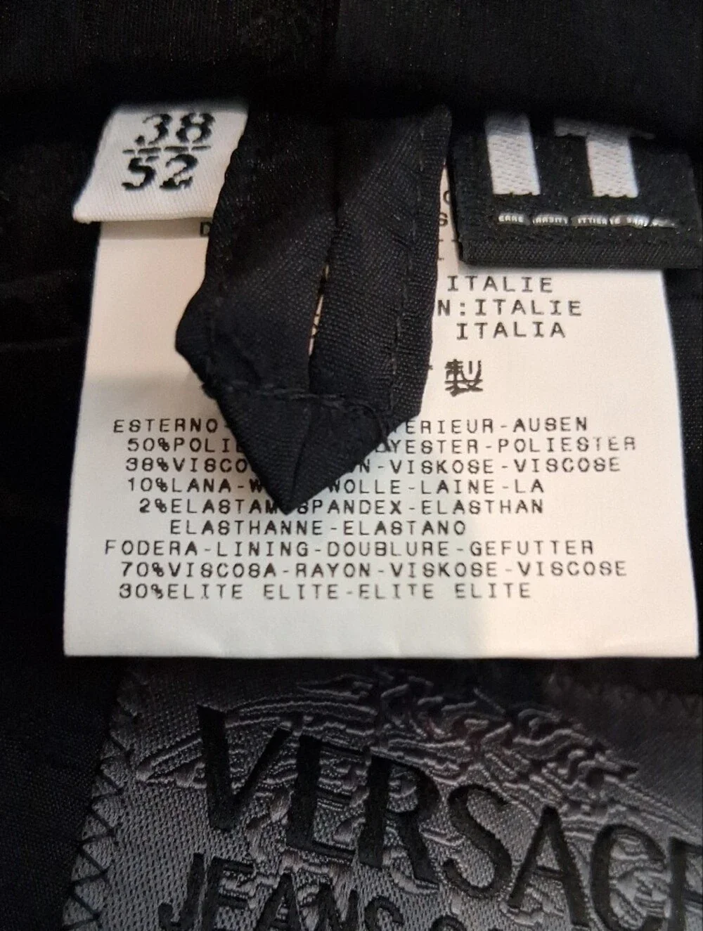 Versace Jeans Sports Coat Blk